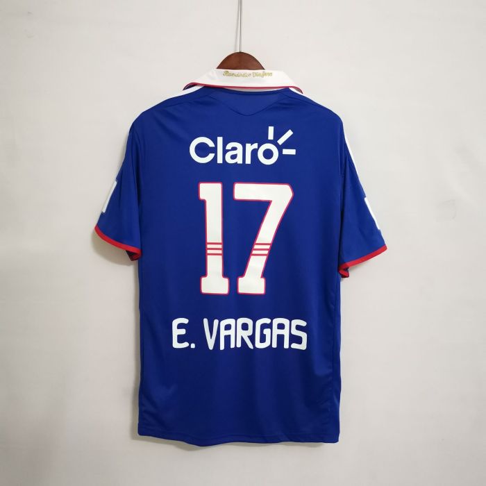 Retro Jersey 2011 Universidad de Chile E. VARGAS 17 Home Soccer Jersey
