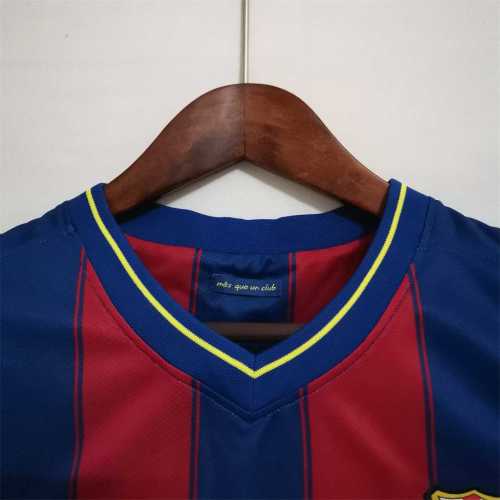 Retro Jersey 2009-2010 Barcelona Home Soccer Jersey Vintage Football Shirt