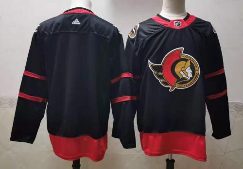 Senators Blank Black 2020-21 Reverse Retro Jersey