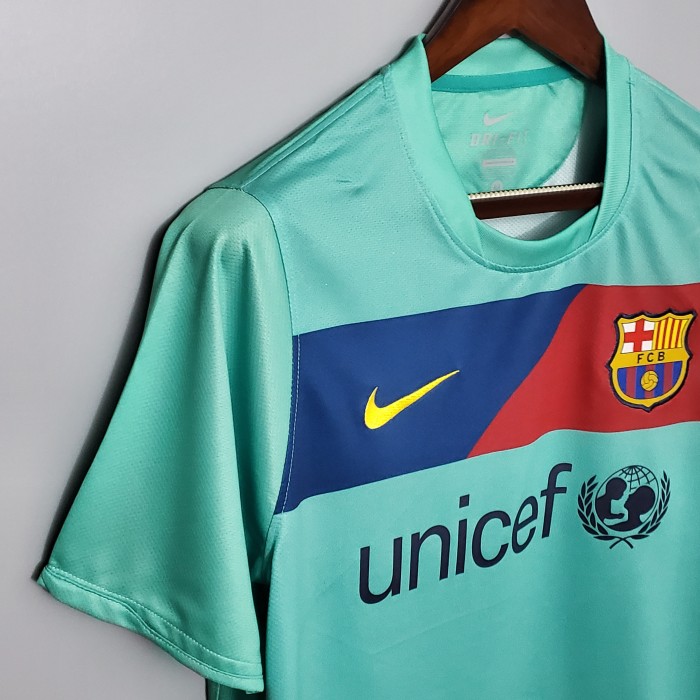 Retro Jersey 2010-2011 Barcelona Away Soccer Jersey