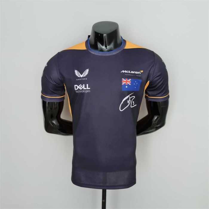 2022 F1 Formula One; McLaren crew neck Racing Jersey