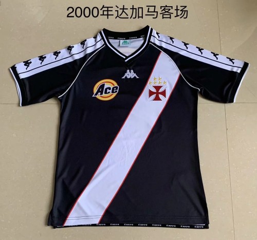 Retro Jersey  Vasco Da Gama 2000  Black Soccer Jersey