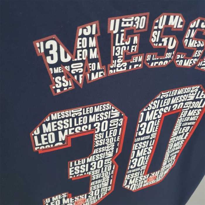 K00051 PSG Borland MESSI 30 Soccer T-shirt