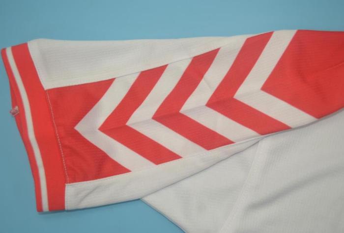 Retro Jersey 1998 Denmark Away Soccer Jersey White Vintage Football Shirt