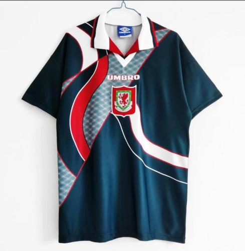 Retro Jersey 1994-1995 Wales Away Soccer Jersey Vintage Football Shirt