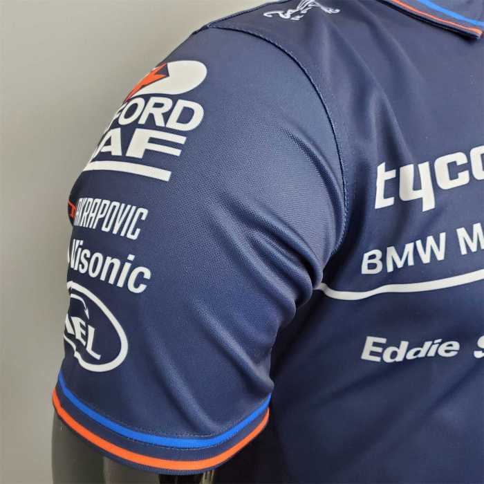 F1 Formula One; BMW Royal Blue Racing Jersey