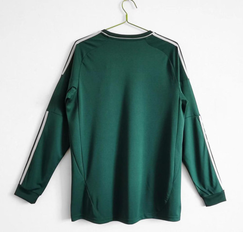 Retro Jersey Long Sleeve 2012-2013 Real Madrid Third Away Green Soccer Jersey