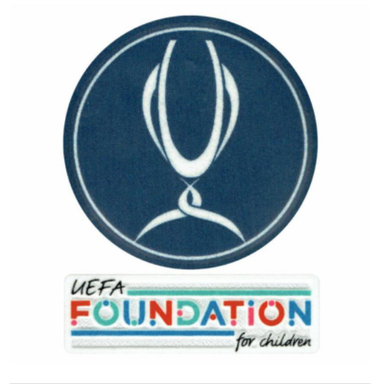 2021-2022 UEFA Super Cup + Foundation Patch Set