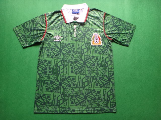 Retro Jersey 1994 Mexico Home Soccer Jersey Vintage Football Shirt