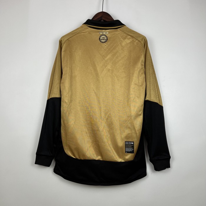Long Sleeve Retro Shirt 2000-2001 Manchester United Reversible Model Soccer Jersey