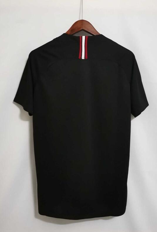 Retro Jersey 2018-2019 Jordan PSG Black Soccer Jersey Vintage Paris Football Shirt