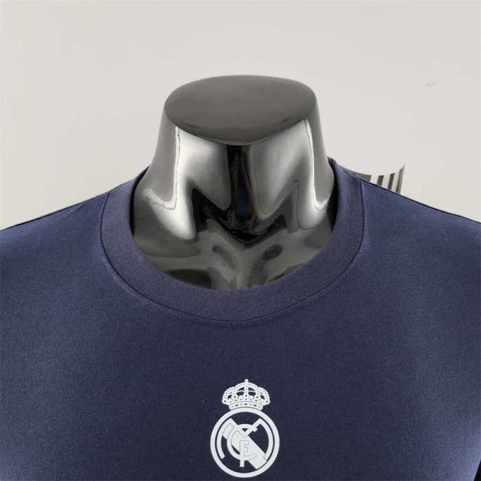 #K000167 Real Madrid Royal Blue Soccer T-shirt