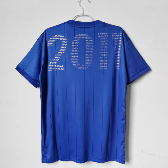 Retro Jersey 2011 Universidad de Chile Special Version Blue Soccer Jersey