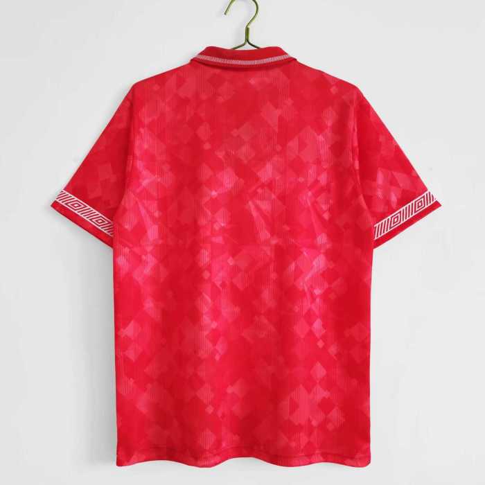 Retro Jersey 1990-1992 Wales Home Soccer Jersey Vintage Football Shirt