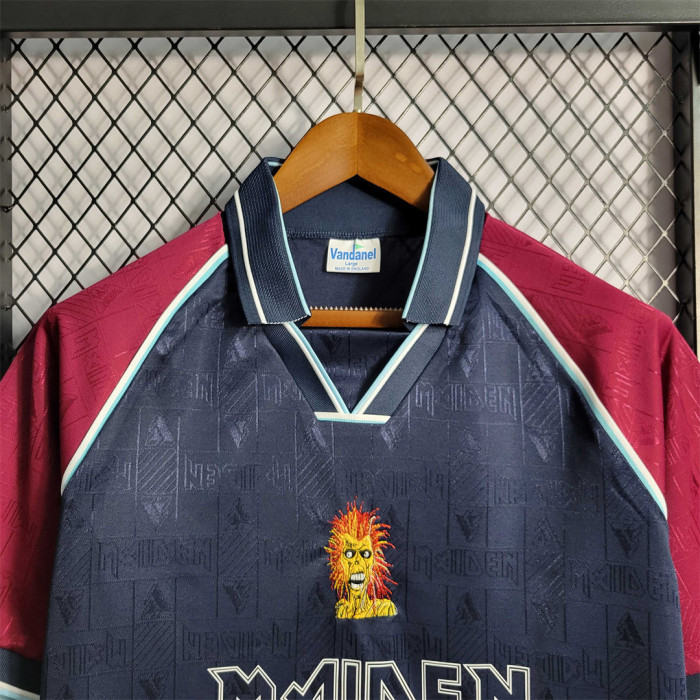 Retro Jersey 1999 West Ham Iron Maiden Home Soccer Jersey