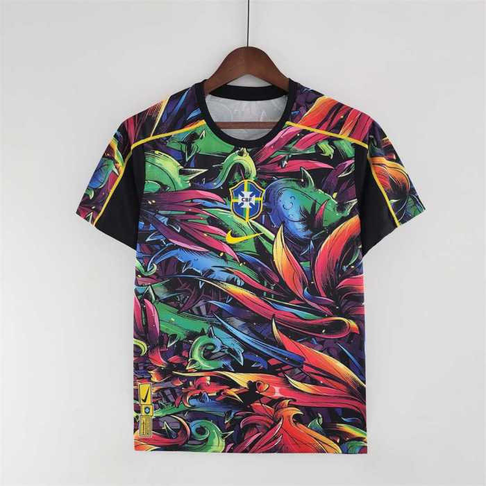 2022 Brazil Special Edition Camo Soccer Jersey