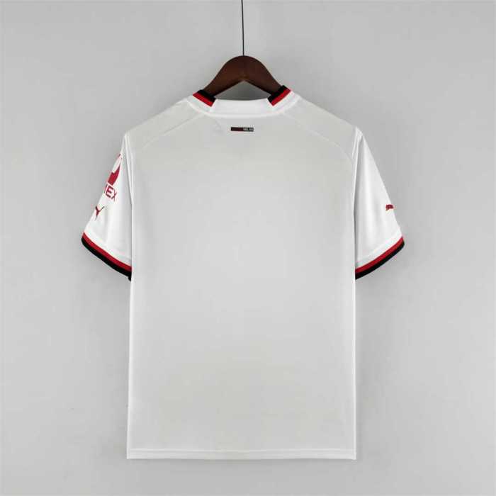 Retro Jersey 2022-2023 AC Milan Away White Soccer Jersey