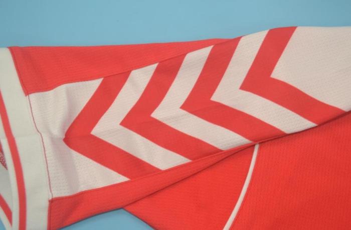 Retro Jersey 1998 Denmark Home Red Soccer Jersey Vintage Football Shirt