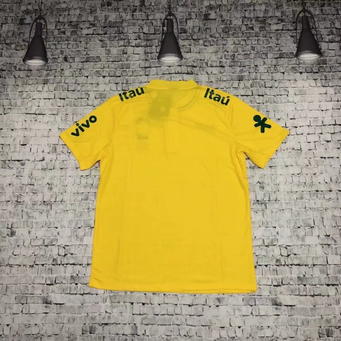 2022 Brazil Yellow Soccer Training Jersey