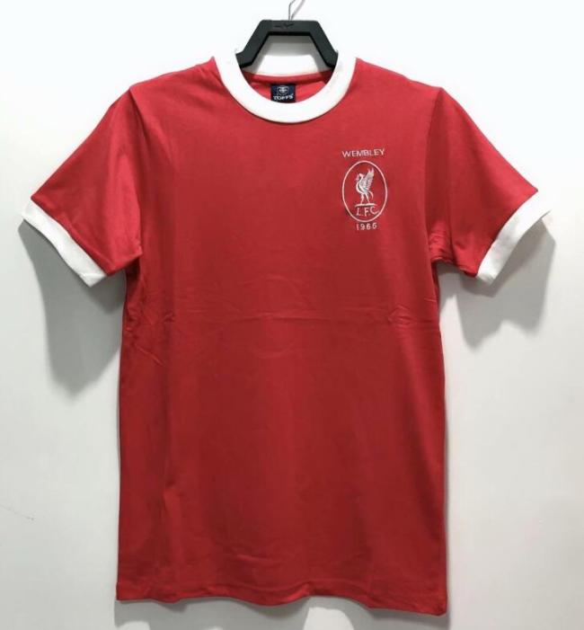Retro Jersey 1965 Liverpool Home Soccer Jersey Red Vintage Football Shirt
