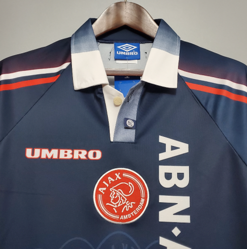 Retro Jersey 1997-1998 Ajax Away Soccer Jersey Vintage Football Shirt