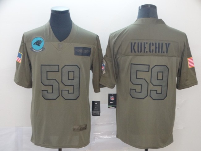 New York Jets 14 Sam Darnold 2019 Olive Salute To Service Limited Jersey