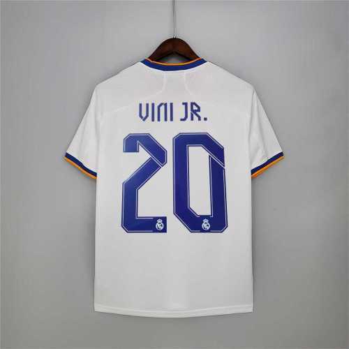 Retro Jersey 2021-2022 Real Madrid VINI JR. 20 Home Soccer Jersey