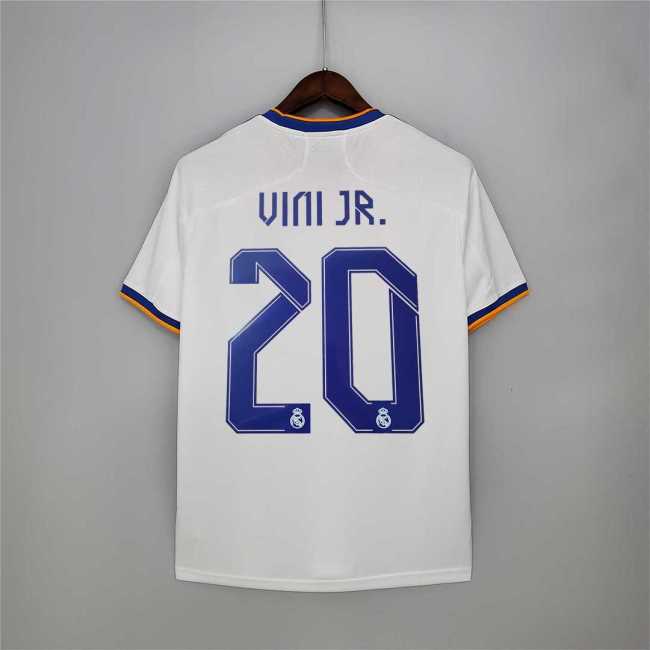 Retro Jersey 2021-2022 Real Madrid VINI JR. 20 Home Soccer Jersey