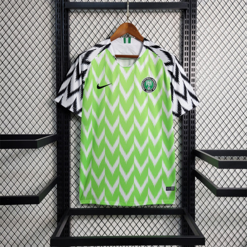 Retro Shirt 2018 Nigeria Home Soccer Jersey Vintage Football Shirt