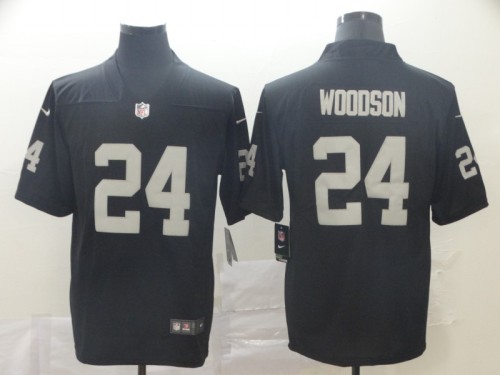 Oakland Raiders 24 Charles Woodson Black Vapor Untouchable Limited Jersey