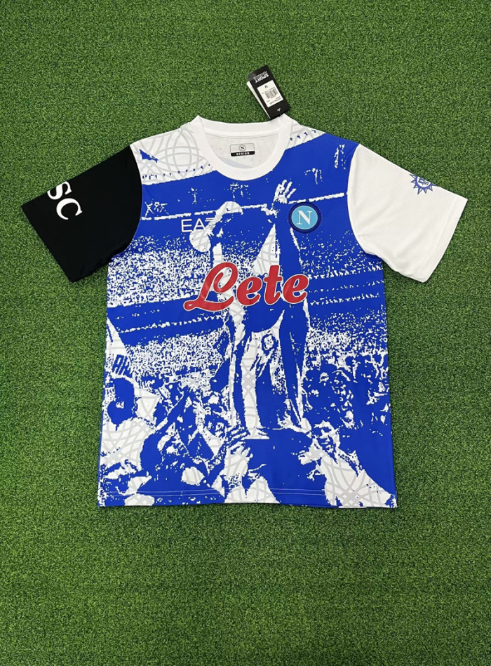 Napoli Maradona Champion commemorative edition Soccer Jersey