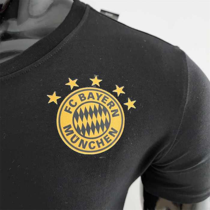 K000169 Bayern Munich Black Soccer T-shirt