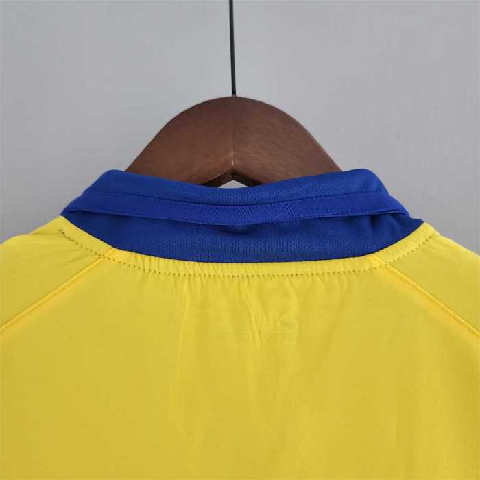 Retro Jersey 2003-2005 Arsenal Away Yellow Soccer Jersey Vintage Football Shirt