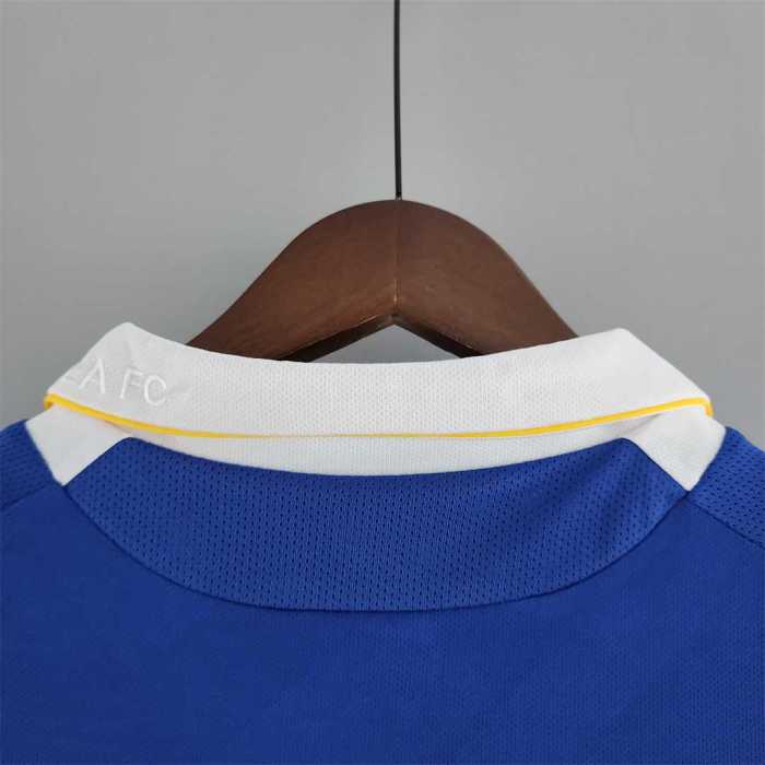 with Front Lettering Retro Jersey 2008-2009 Chelsea UCL Final Home Soccer Jersey Vintage Football Shirt