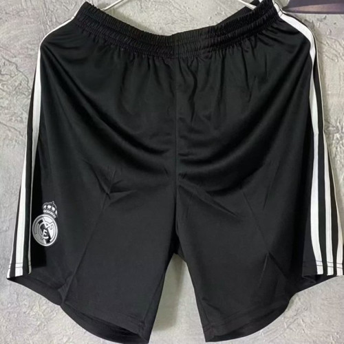 Retro Shorts 2014-2015 Real Madrid Third Away Black Soccer Shorts