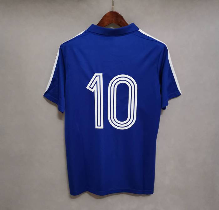 Retro Jersey 1984 France 10 Champions Version Home Soccer Jersey Vintage Football Shirt
