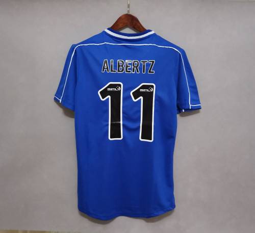 Retro Jersey 1999-2001 Rangers ALBERTZ 11 Home Soccer Jersey