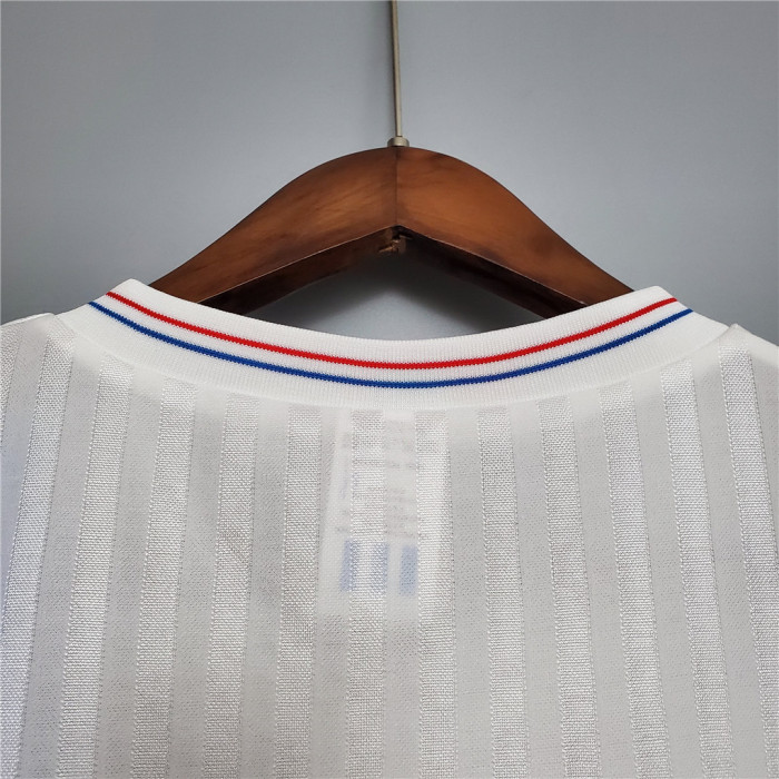 Retro Jersey Marseille 1990-1991 Home White Soccer Jersey