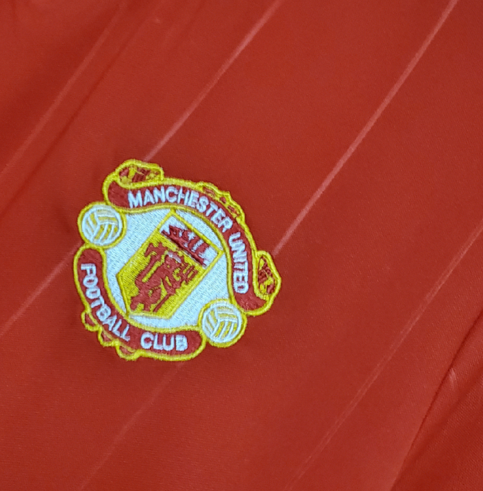 Retro Jersey 1983-1984 Manchester United Home Soccer Jersey Vintage Man U Football Shirt