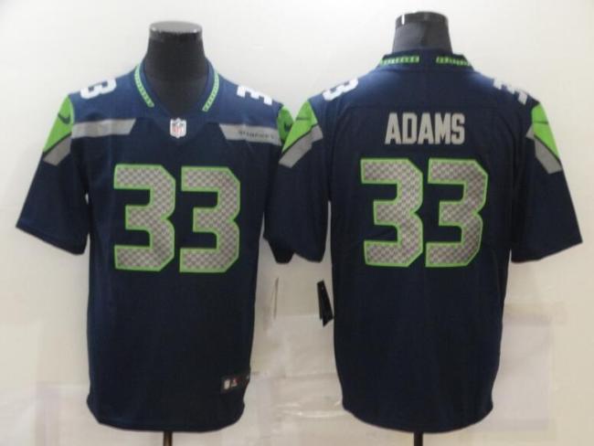 Seahawks 33 Jamal Adams Navy Vapor Untouchable Limited Jersey