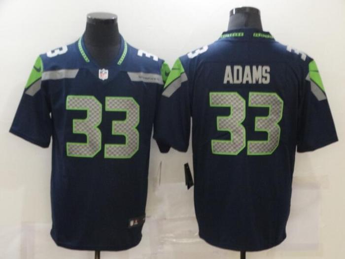 Seahawks 33 Jamal Adams Navy Vapor Untouchable Limited Jersey