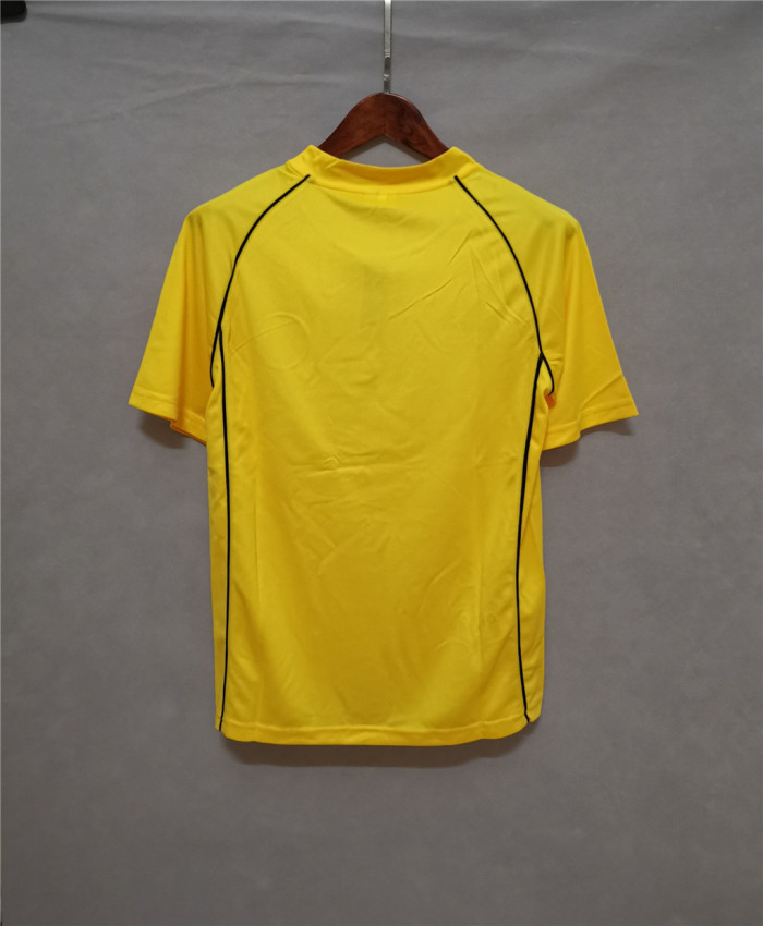 Retro Jersey Borussia Dortmund 2001-2002 Home Soccer Jersey Vintage BVB Football Shirt