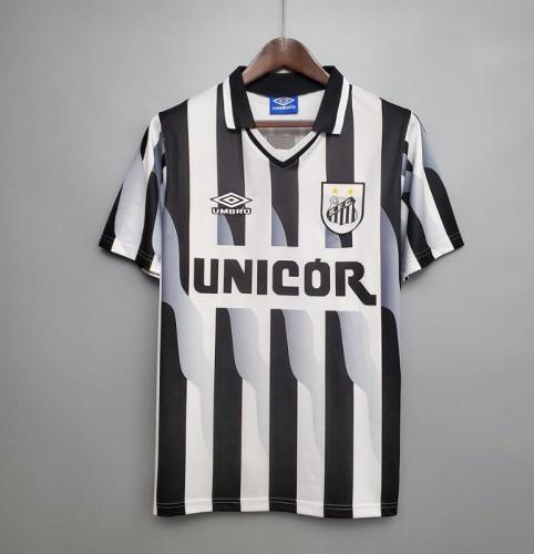 Retro Jersey 1998 Santos Away Soccer Jersey Vintage Football Shirt