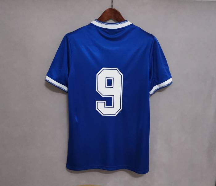 Retro Jersey 1984-1987 Rangers 9 Home Soccer Jersey