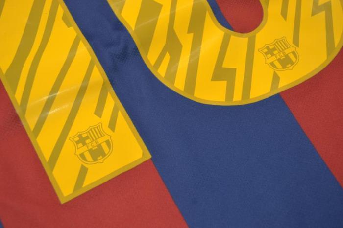 with Front Lettering Retro Jersey Barcelona 2011 MESSI 10 UCL Final Home Soccer Jersey with UCL Patch
