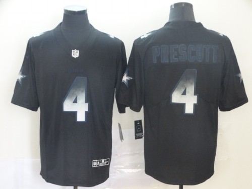 Cowboys 4 PRESCOTT Black Arch Smoke Vapor Untouchable Limited Jersey