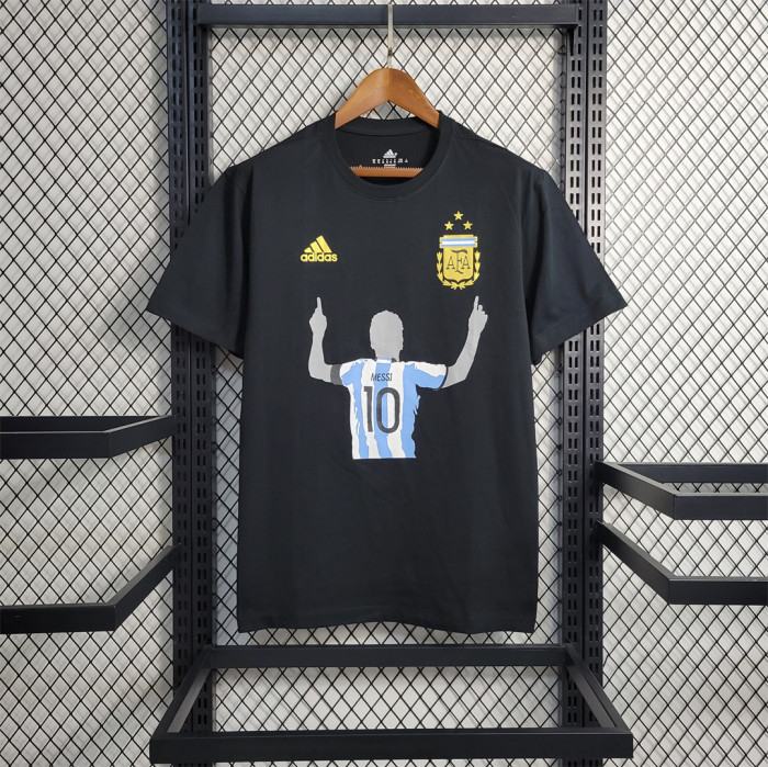 2023 Argentina Black Casual Shirt