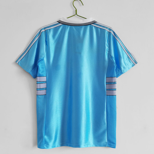 Retro Jersey 1998-1999 Olympique de Marseille Away Blue Soccer Jersey