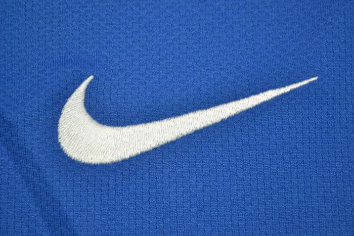 Long Sleeve Retro Jersey 2008-2009 Manchester United Away Blue Soccer Jersey Vintage Man Utd Football Shirt