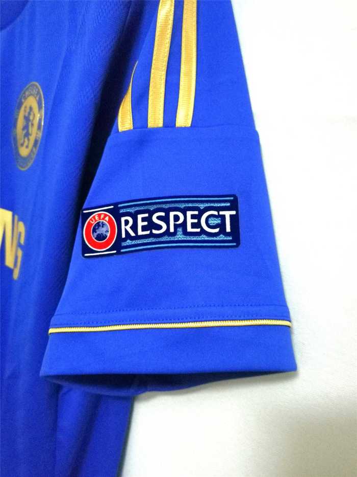 with 2012 Champions Winner Patch Retro Jersey 2012-2013 Chelsea HAZARD 17 Home Soccer Jersey